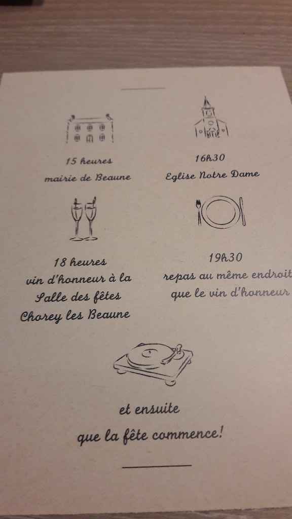 Faire-part à personnaliser - 1