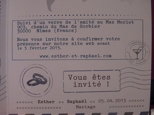 Idée de mot pour le faire part
