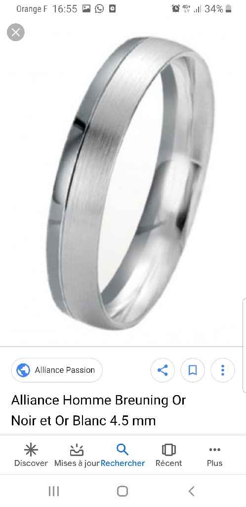 Alliances et Bague de Fiancailles - 1