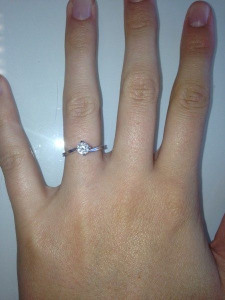 bague fiançailles