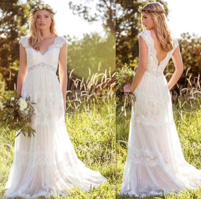 Tu préfères une robe de mariée « classique », « bohème » ou « originale » ? 1