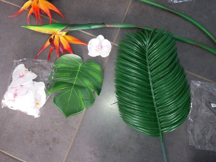 Fleur tropicale mariage thème exotique/tropical 10