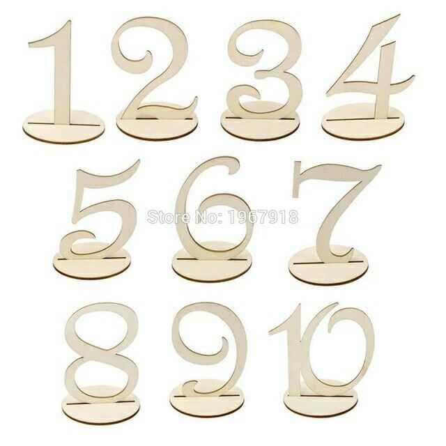 Numéros de table - 1