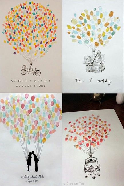 Inspiration arbre à empreintes - 5