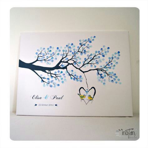 Inspiration arbre à empreintes - 14