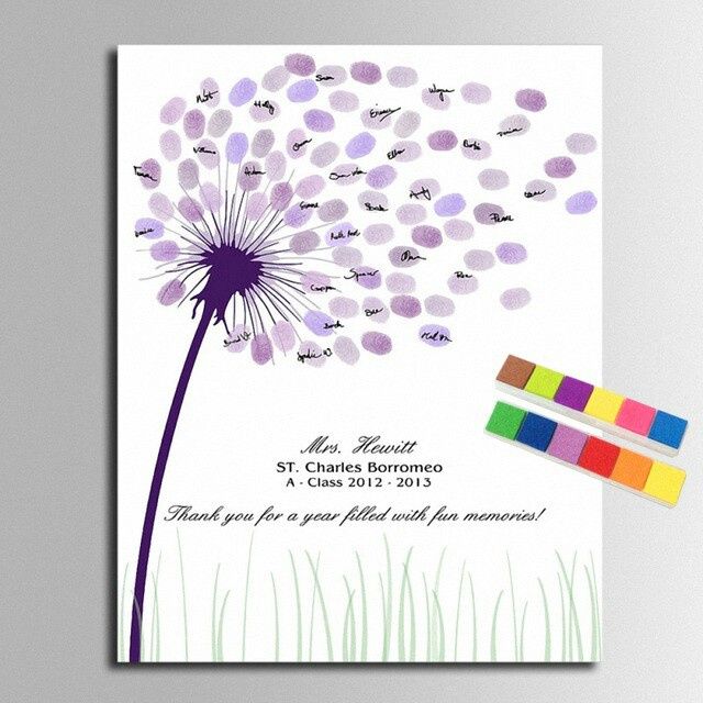 Inspiration arbre à empreintes - 30