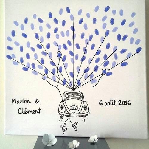 Inspiration arbre à empreintes - 32