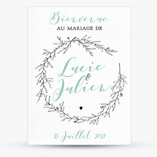 Panneau de bienvenue - 1