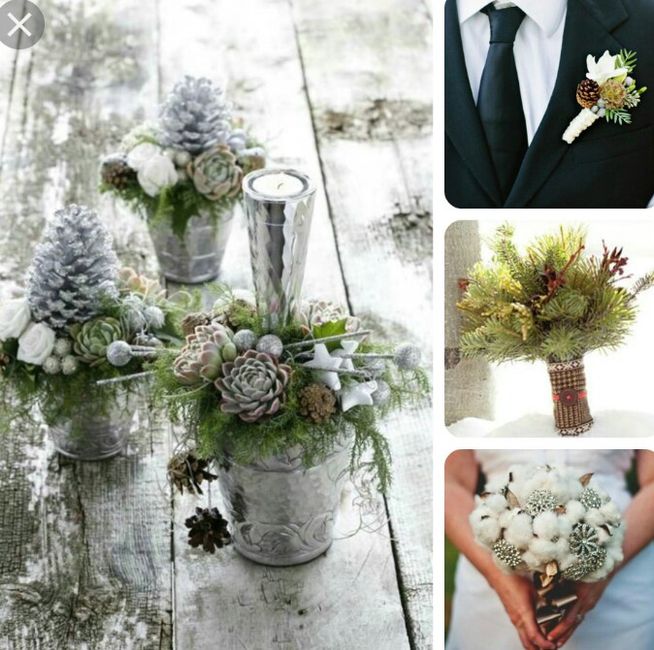 Inspiration pomme de pin pour les mariages d'automne et hiver - 4