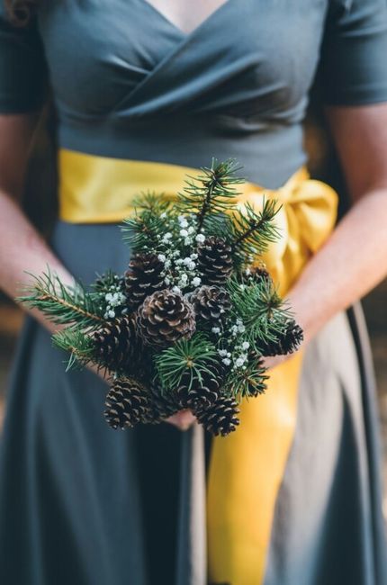 Inspiration pomme de pin pour les mariages d'automne et hiver - 5