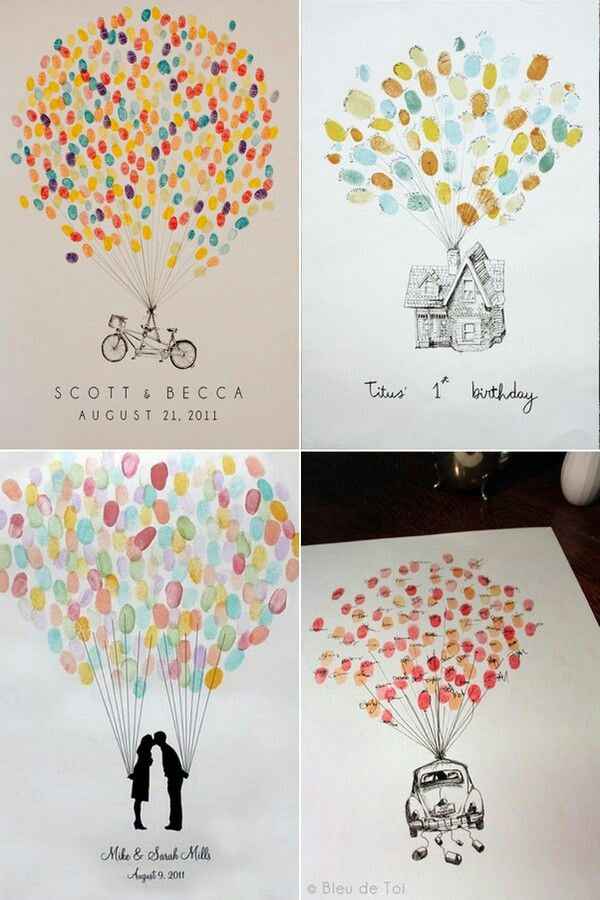 Inspiration arbre à empreintes - 5