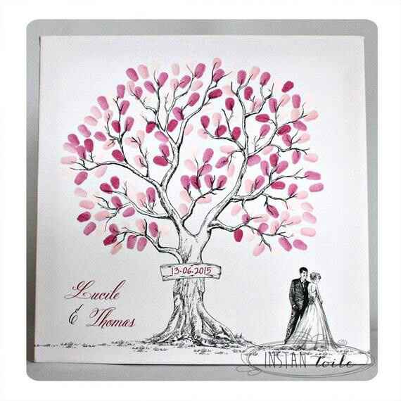 Inspiration arbre à empreintes - 50