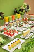 crudités et fruis frais