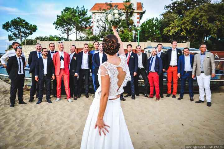 lancer de bouquet... aux hommes célibataires !!