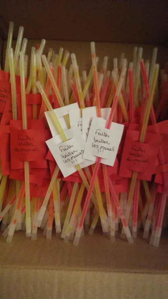 Étiquettes pour bâtons lumineux - 1