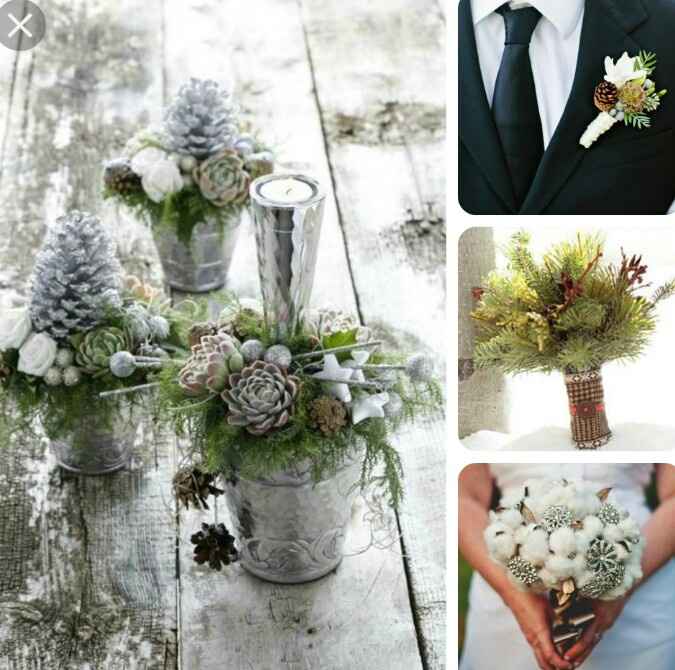 Inspiration pomme de pin pour les mariages d'automne et hiver - 4