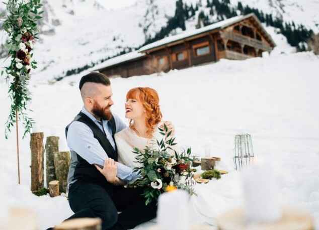 Inspiration pomme de pin pour les mariages d'automne et hiver - 12