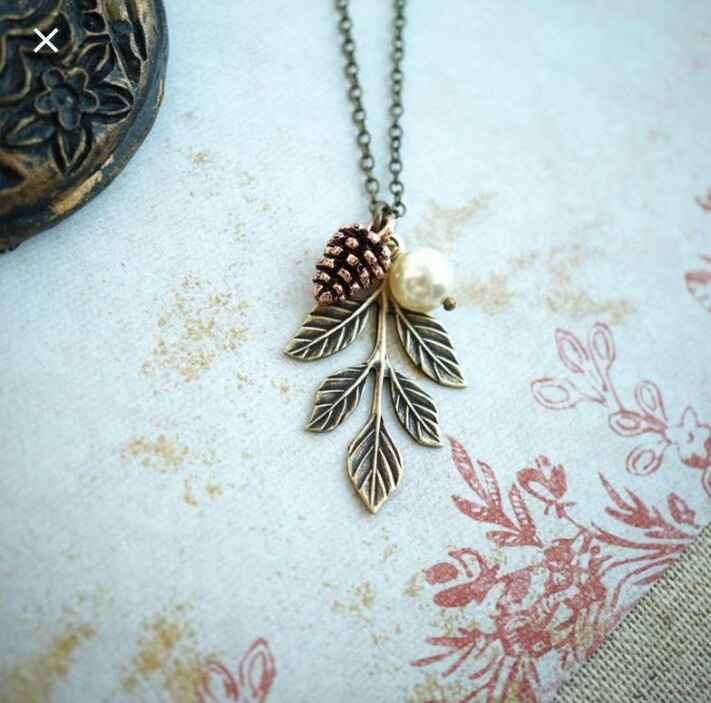 Inspiration pomme de pin pour les mariages d'automne et hiver - 14