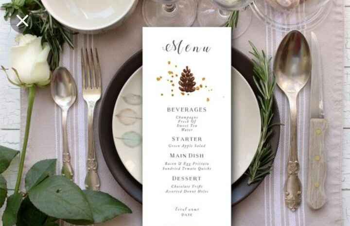 Inspiration pomme de pin pour les mariages d'automne et hiver - 23