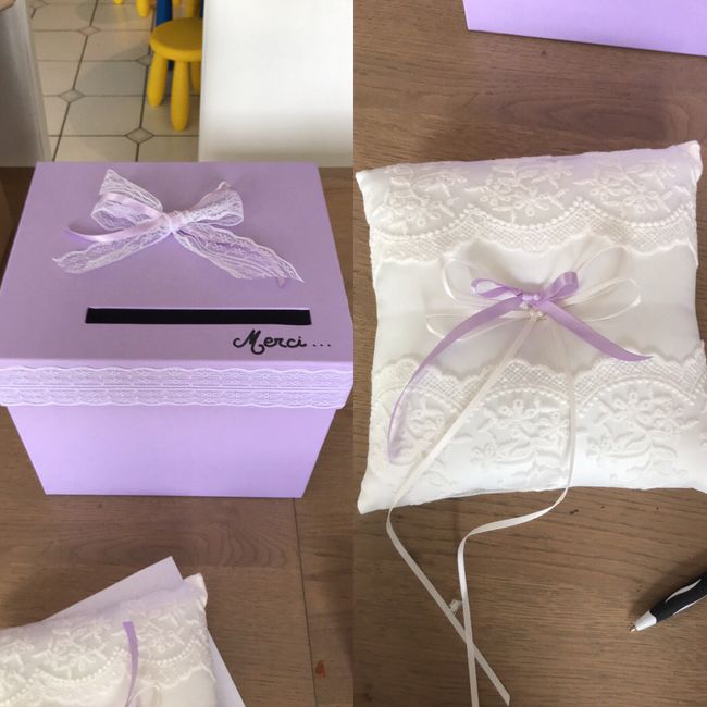 Décoration blanc et lilas - 1