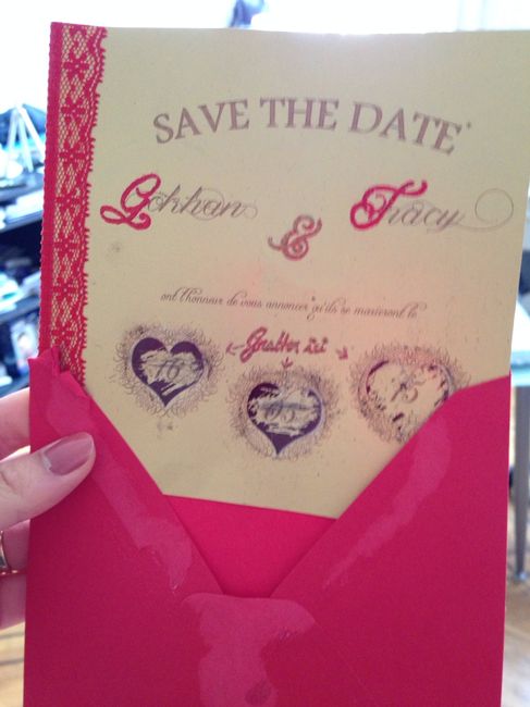 Save the date à gratter - 3