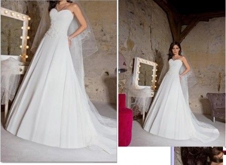 Robe Azalée empire du mariage 2014