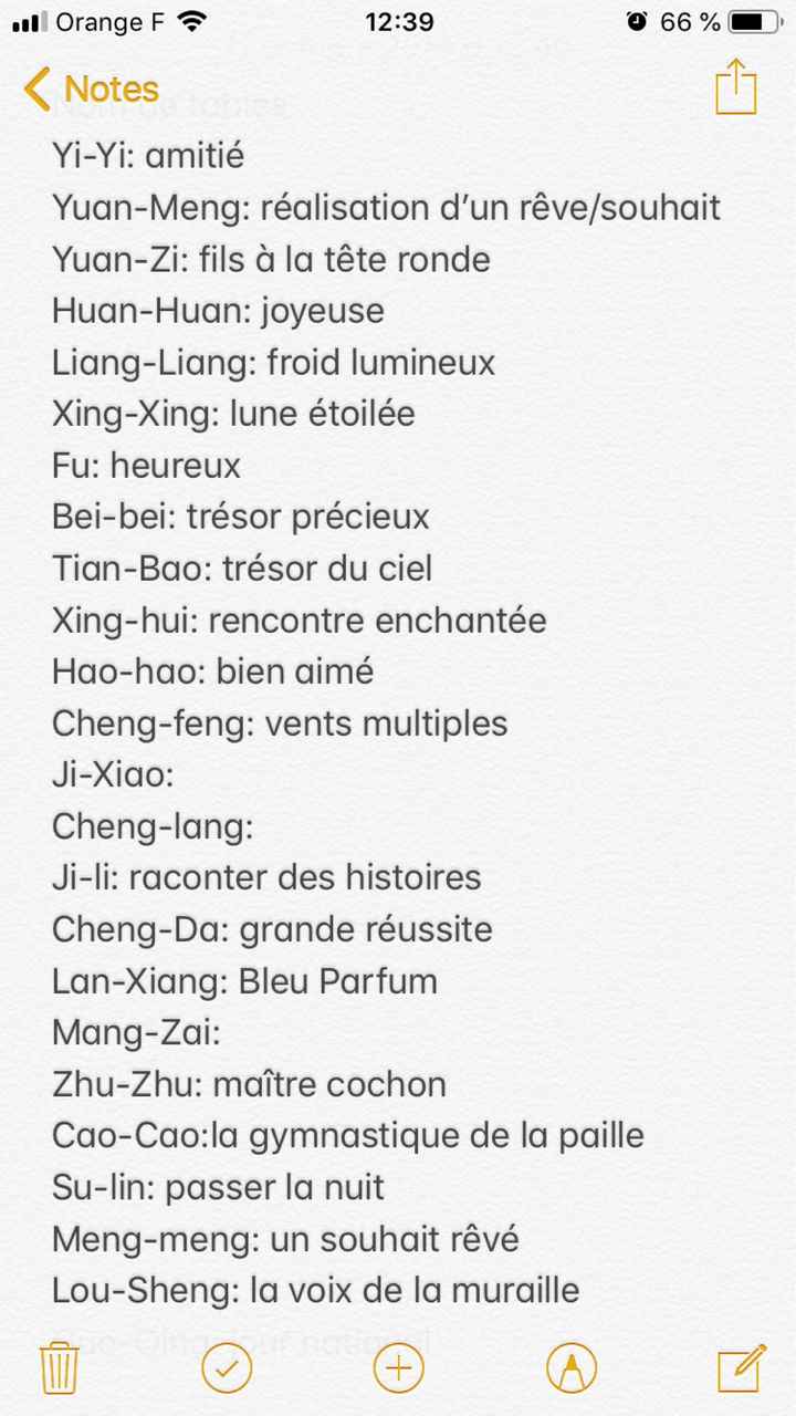 Nom de tables: qui parle chinois?? - 1