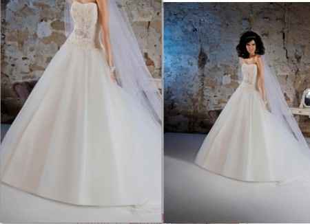 Robe Arome empire du mariage 2014