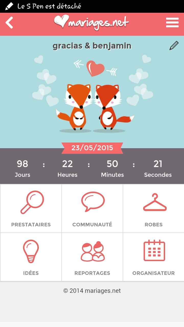 Compte à rebours général mariages.net - 1