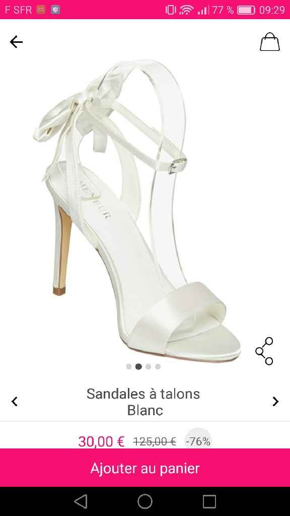 Mes chaussures!! enfin - 1