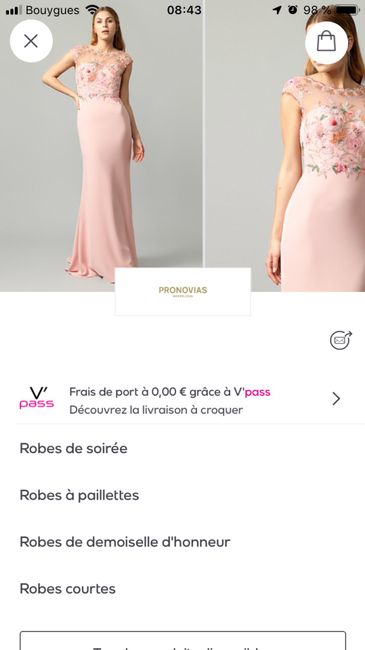 Vente privée Pronovia - 1