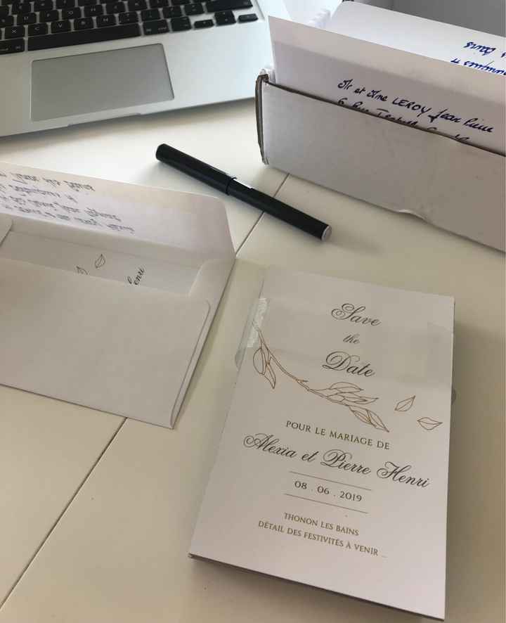 Save the Date reçus 😊 - 1