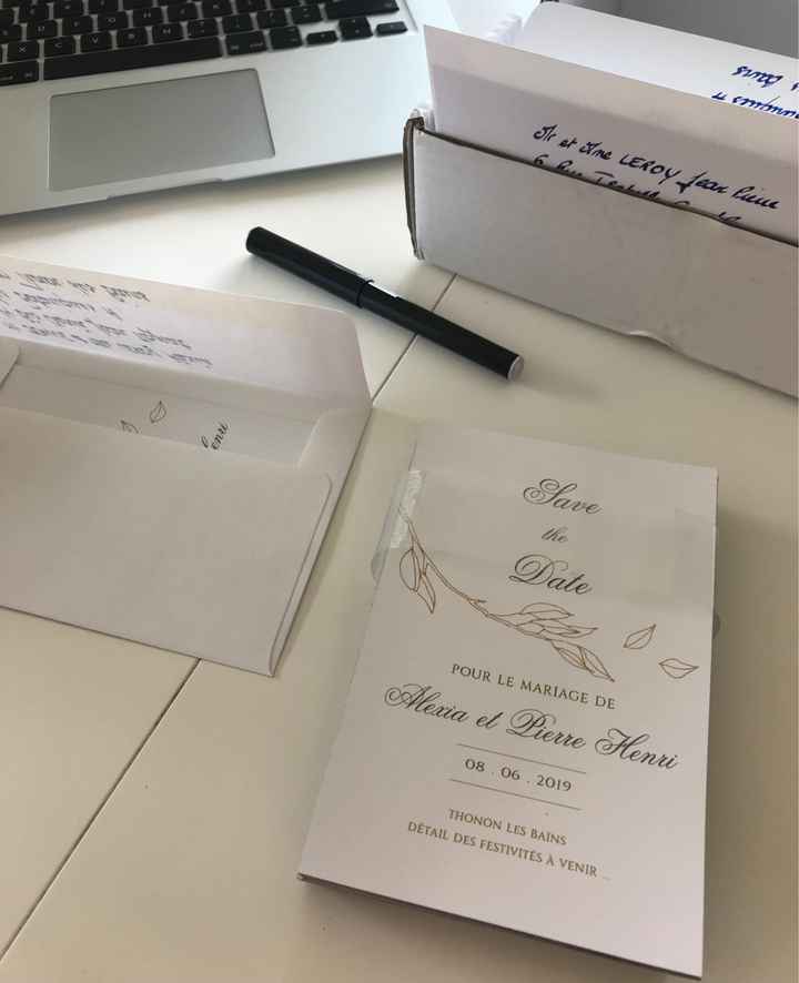 Papeterie 2019 : à quoi ressembleront vos faire part / save the date ? - 1
