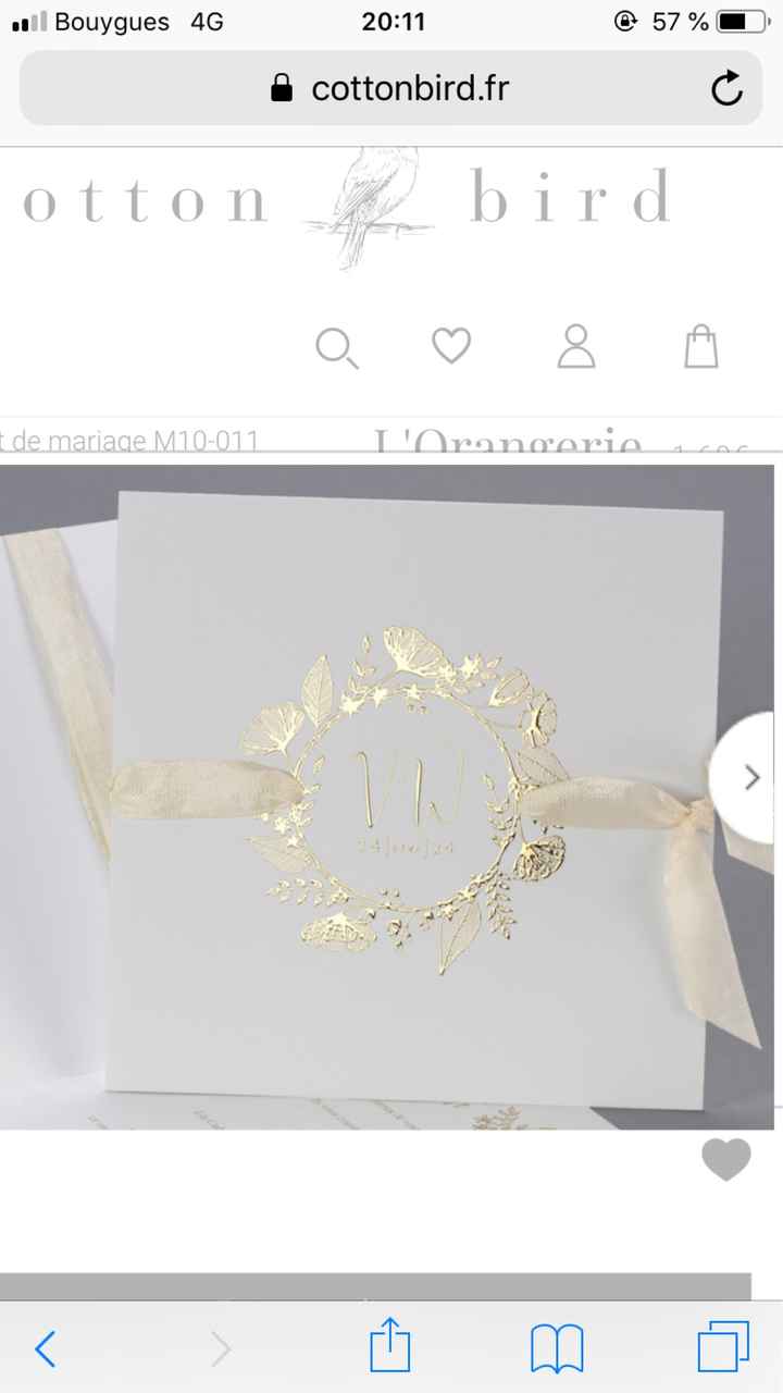 Et maintenant... partage tes faire-part ! - 1