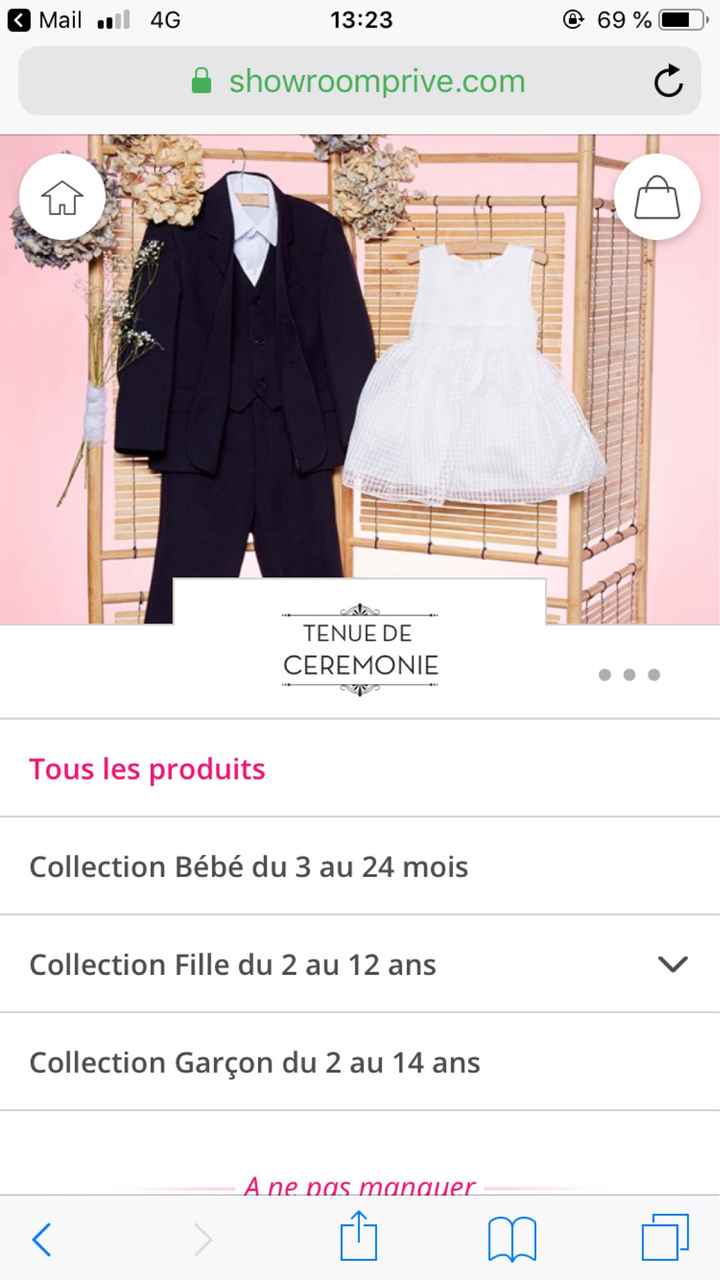 Tenues pour les enfants - 2