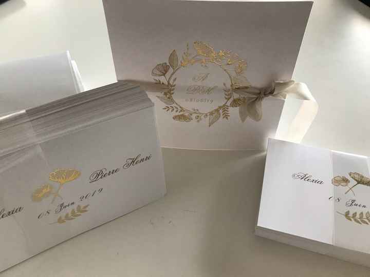 Faire-part reçus - 1