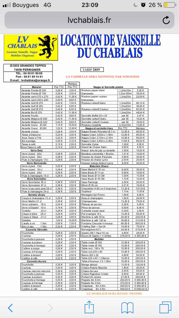 Repas de mariage sous un chapiteau - 1