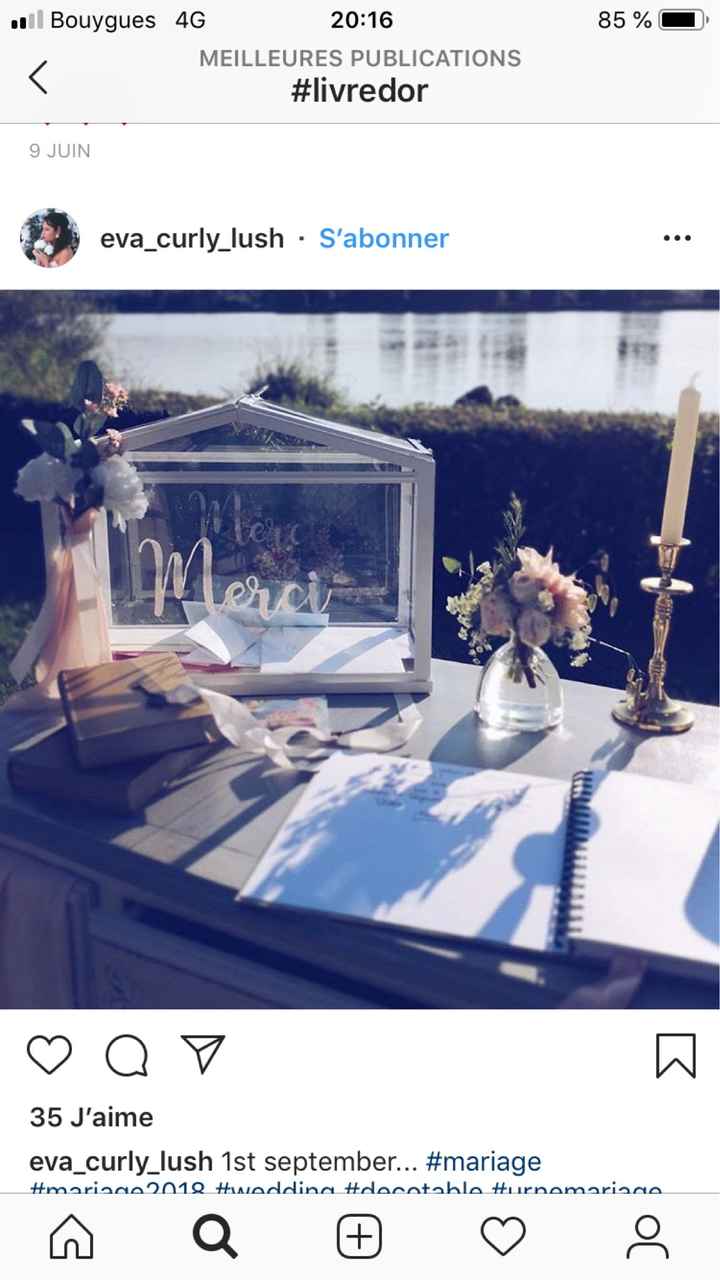 Boîte de mariage (urne ) - 1