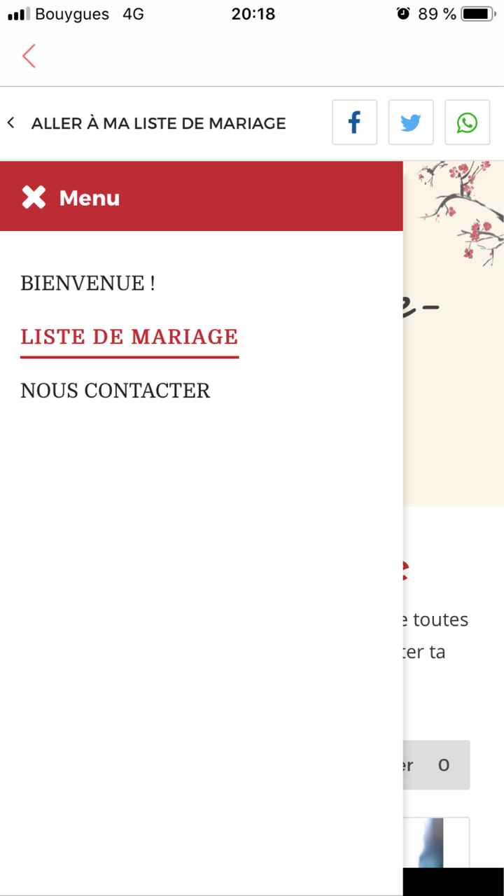 Liste de mariage sur Mariages.net : help - 3