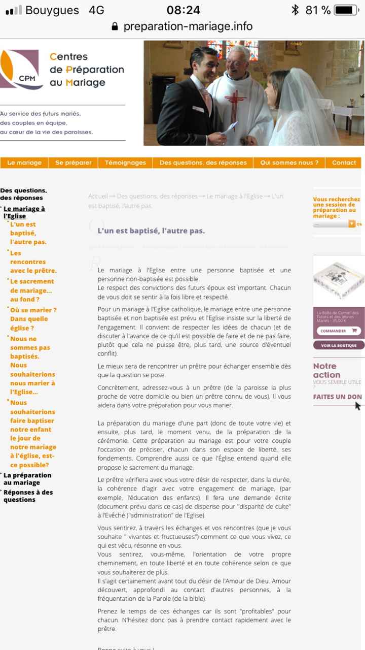 Mariage à l'église - 1