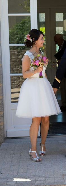 Robe de mariée courte - 1