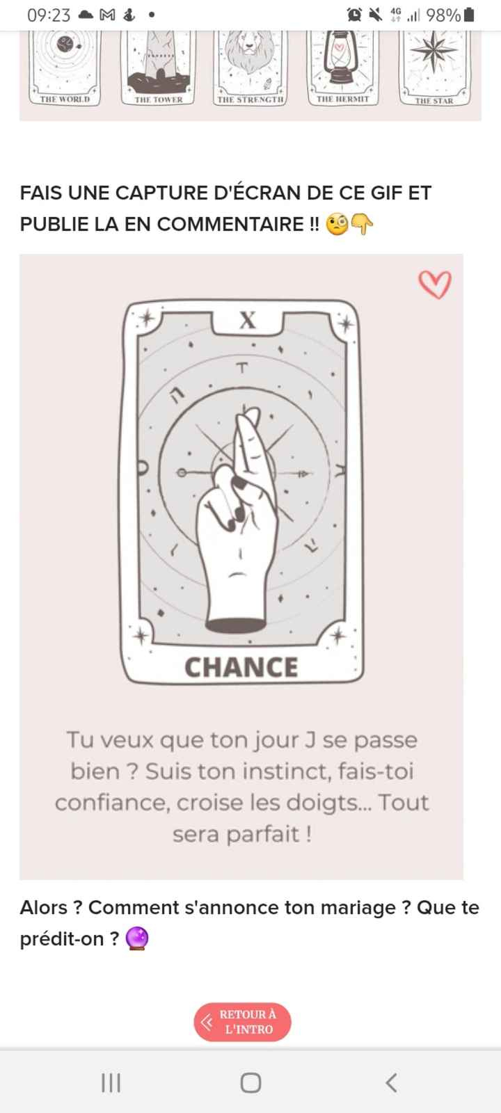 La chance te sourit 🔮😃 - 1