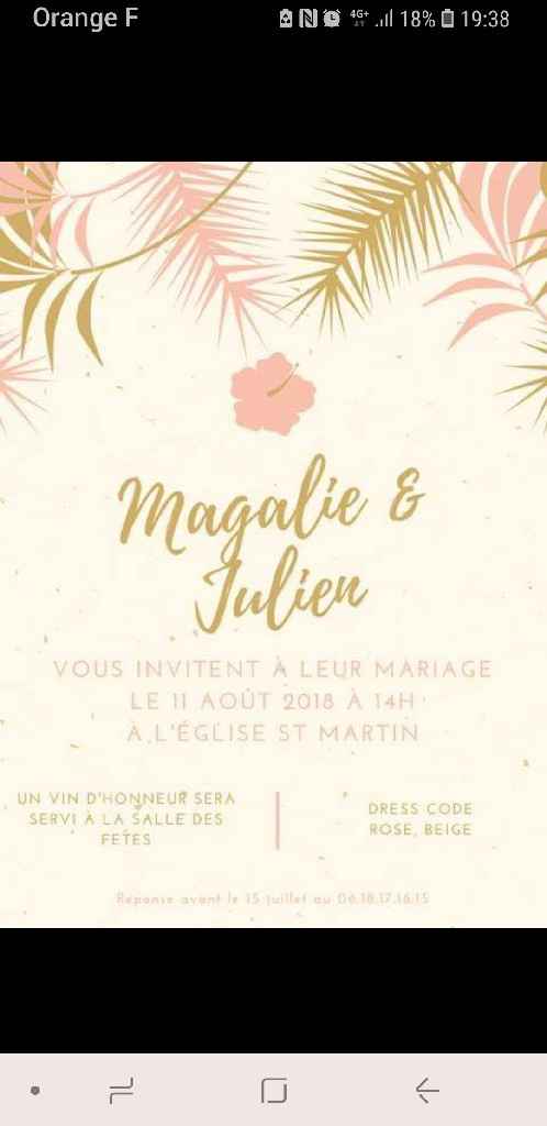 Faire part - 2