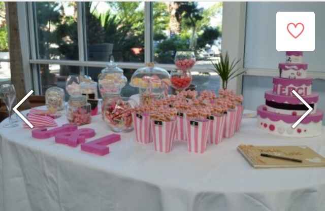 Avez vous des idées pour un candy bar vintage - 1