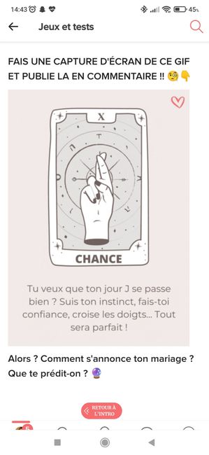 La chance te sourit 🔮😃 4