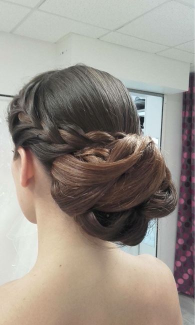 Essai chignon + dernier essayage robe - 1