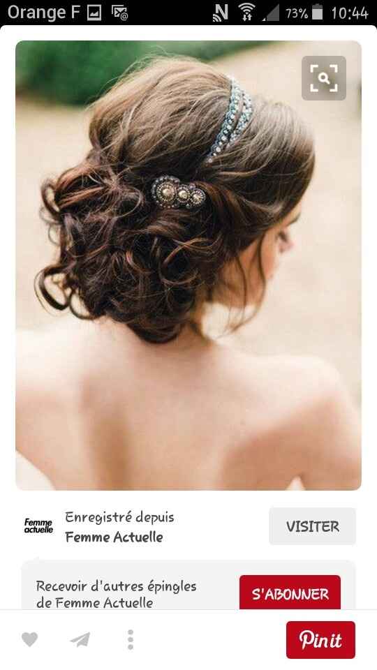 Recherche coiffure avec head band - 2