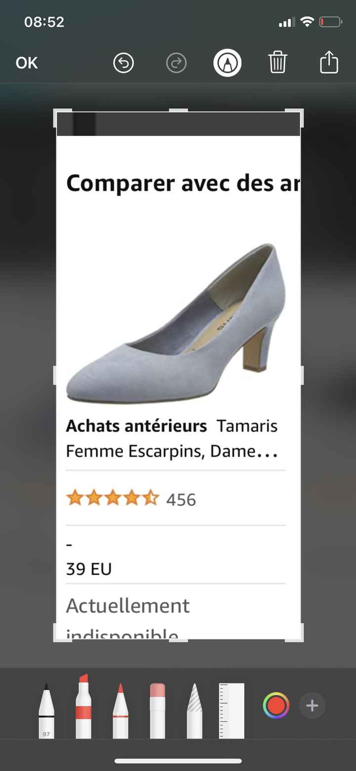 Dis-nous si tu as déjà trouvé tes chaussures de mariée ! - 1