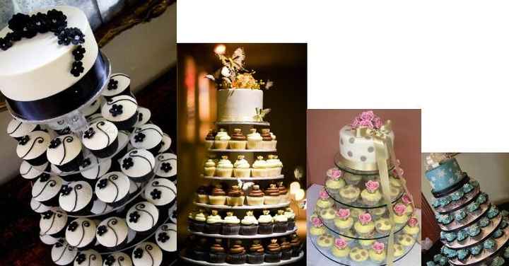 piece montée cupcackes