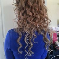 coiffure faite par ma mère